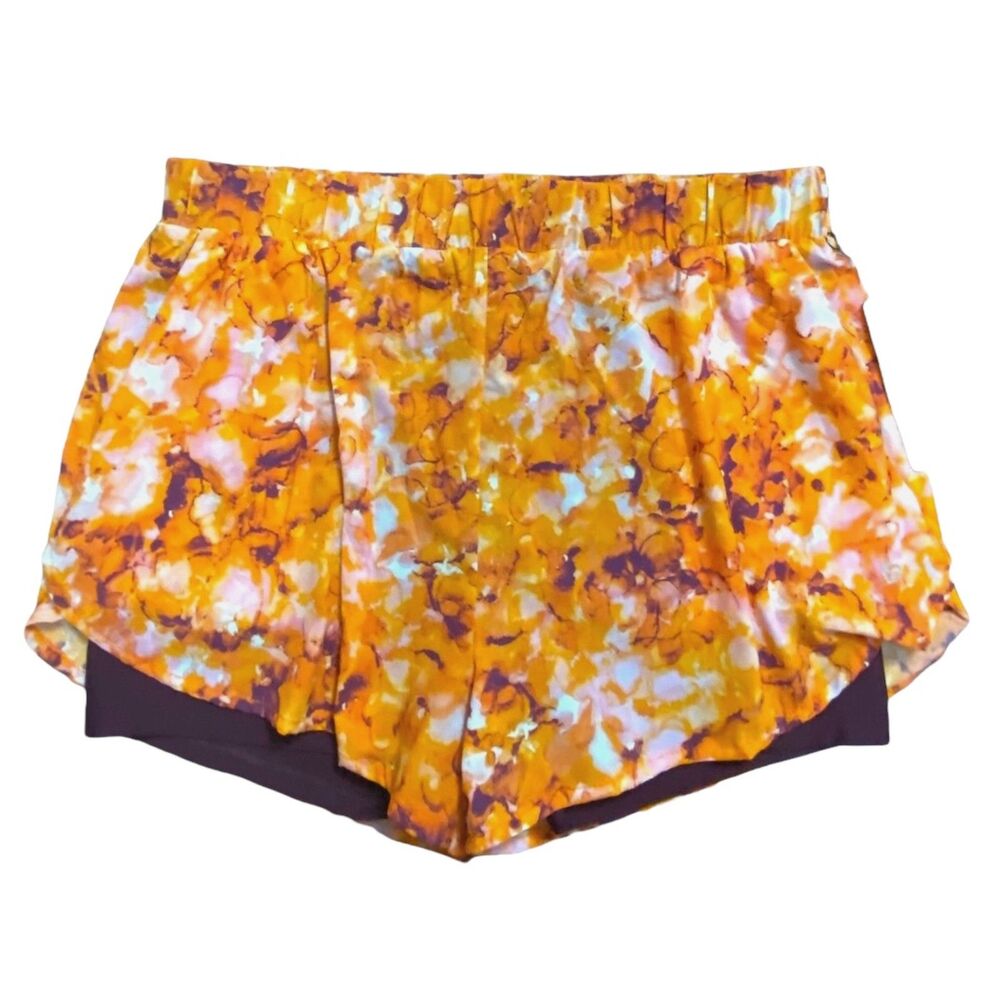 Lanston Sport Running Shorts Pocket Sporty Short Gym Elastic Workout